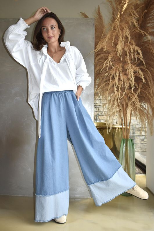 Juno Soft Stretch Deep Cuff 75 Jean Light /40